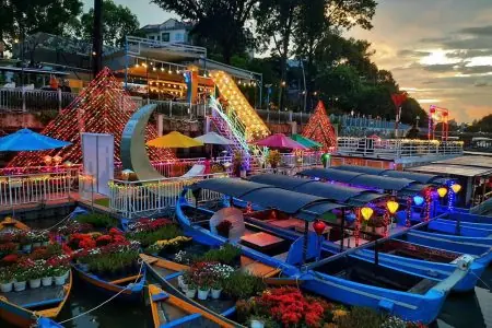Không gian “Trên bến dưới thuyền”: Lễ hội Sông Nước TP.HCM năm 2023